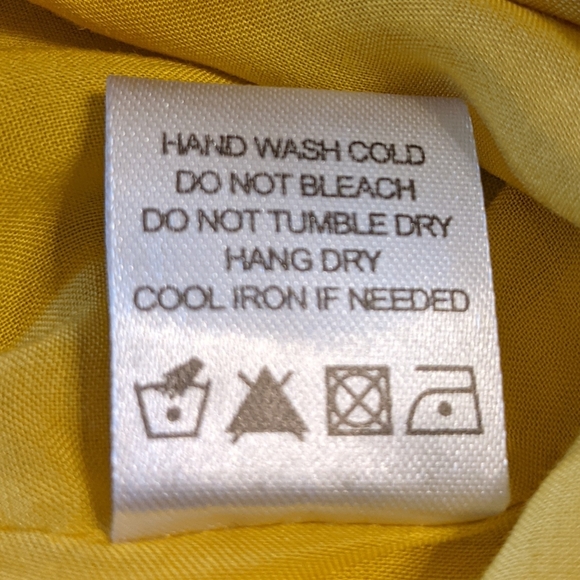 Privacy Please Beldon yellow maxi dress Size Small - Picture 10 of 10